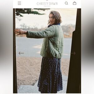 Electric & Rose Nolita Jacket quilted patchwork cropped Christy Dawn inspired